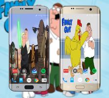 Funny Family Guy Wallpaper पोस्टर