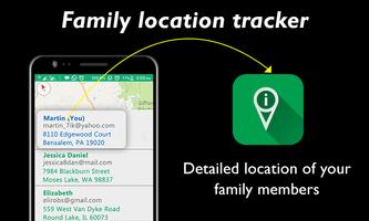 Family Location GPS Tracker स्क्रीनशॉट 2