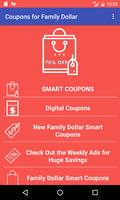 Family Dollar Digital Discount  Coupons Affiche