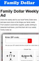 Family Dollar Digital Discount  Coupons capture d'écran 1