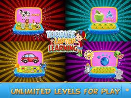 Poster Kids Computer - Laptop Learning Games