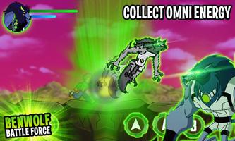 Ben Alien Benwolf: Battle Force screenshot 1