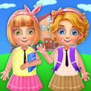 School Girls Day Care - ClassRoom  Fun Activities APK