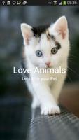 Love Animals الملصق