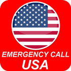 EMERGENCY CALL USA 9-1-1 (911) biểu tượng