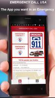 Poster EMERGENCY CALL USA 9-1-1 (911)