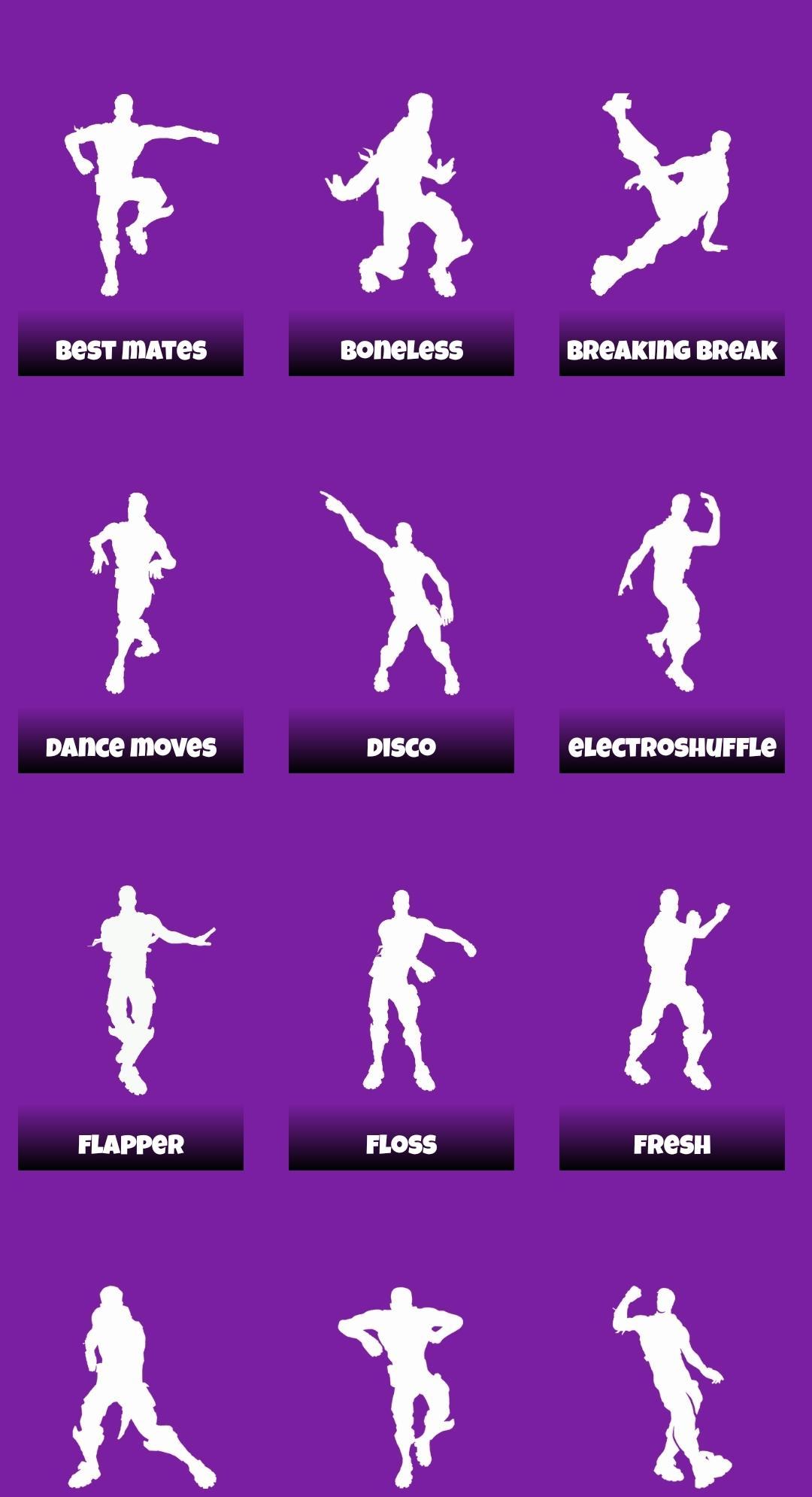 Dances for Epic Games Fortnite - Emotes for Android - APK ...