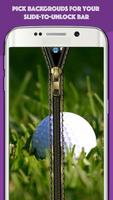 Zipper Lock Screen : Golf Pro capture d'écran 2