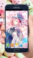 Fan Anime Live Wallpaper of Saigyouji Yuyuko (幽幽子) captura de pantalla 2