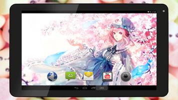 Fan Anime Live Wallpaper of Saigyouji Yuyuko (幽幽子) স্ক্রিনশট 3