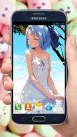 Fan Anime Live Wallpaper of Cirno and Rain (チルノ) ảnh chụp màn hình 2