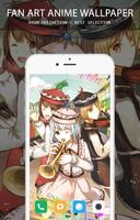 Cute Anime Fan Art Wallpaper HD capture d'écran 3