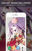 Cute Anime Fan Art Wallpaper HD capture d'écran 2