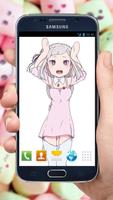 Fan Anime Live Wallpaper of Emilia (エミリア) captura de pantalla 3