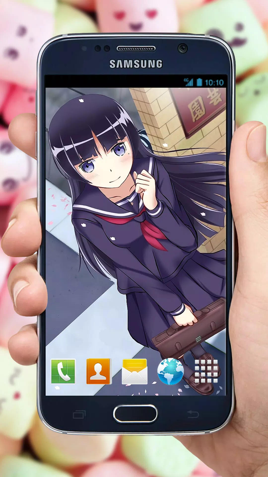 Android 用の Fan Anime Live Wallpaper Of Ruri Gokou 五更 瑠璃 Apk をダウンロード