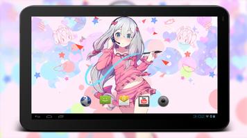 Fan Live Wallpaper of Izumi Sagiri (エロマンガ先生) syot layar 3