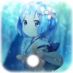 Anime Live Wallpaper of Mini Rem