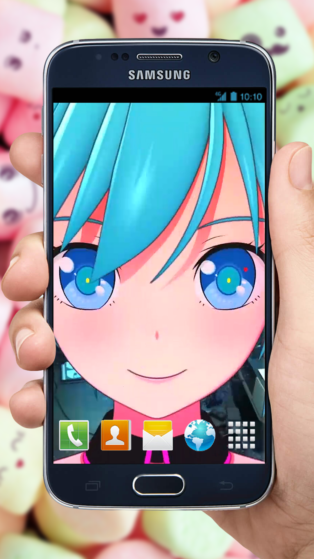 Anime Live Wallpaper of Hatsune Miku Dance APK 1.0 for Android