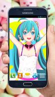 1 Schermata Anime Live Wallpaper of Hatsune Miku Dance