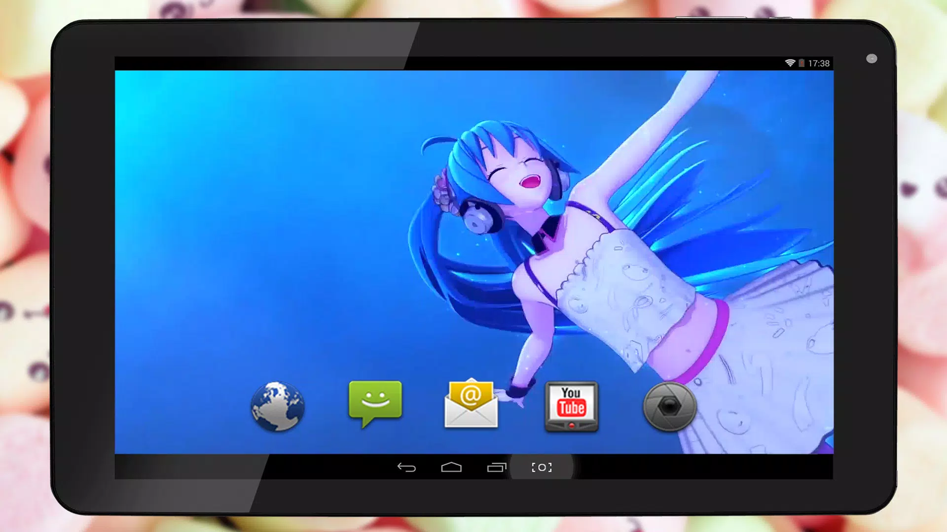 Tải xuống APK Anime Video Wallpaper of Hatsune Miku Happy Flight cho Android Tải xuống APK Anime Video Wallpaper of Hatsune Miku Happy Flight cho Android