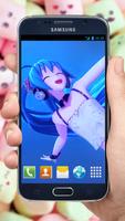 Anime Video Wallpaper of Hatsune Miku Happy Flight ảnh chụp màn hình 2