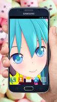 Anime Video Wallpaper of Hatsune Miku Party Time Affiche