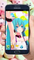 Anime Video Wallpaper of Hatsune Miku Party Time capture d'écran 1