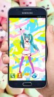 Anime Video Wallpaper of Hatsune Miku Party Time screenshot 2