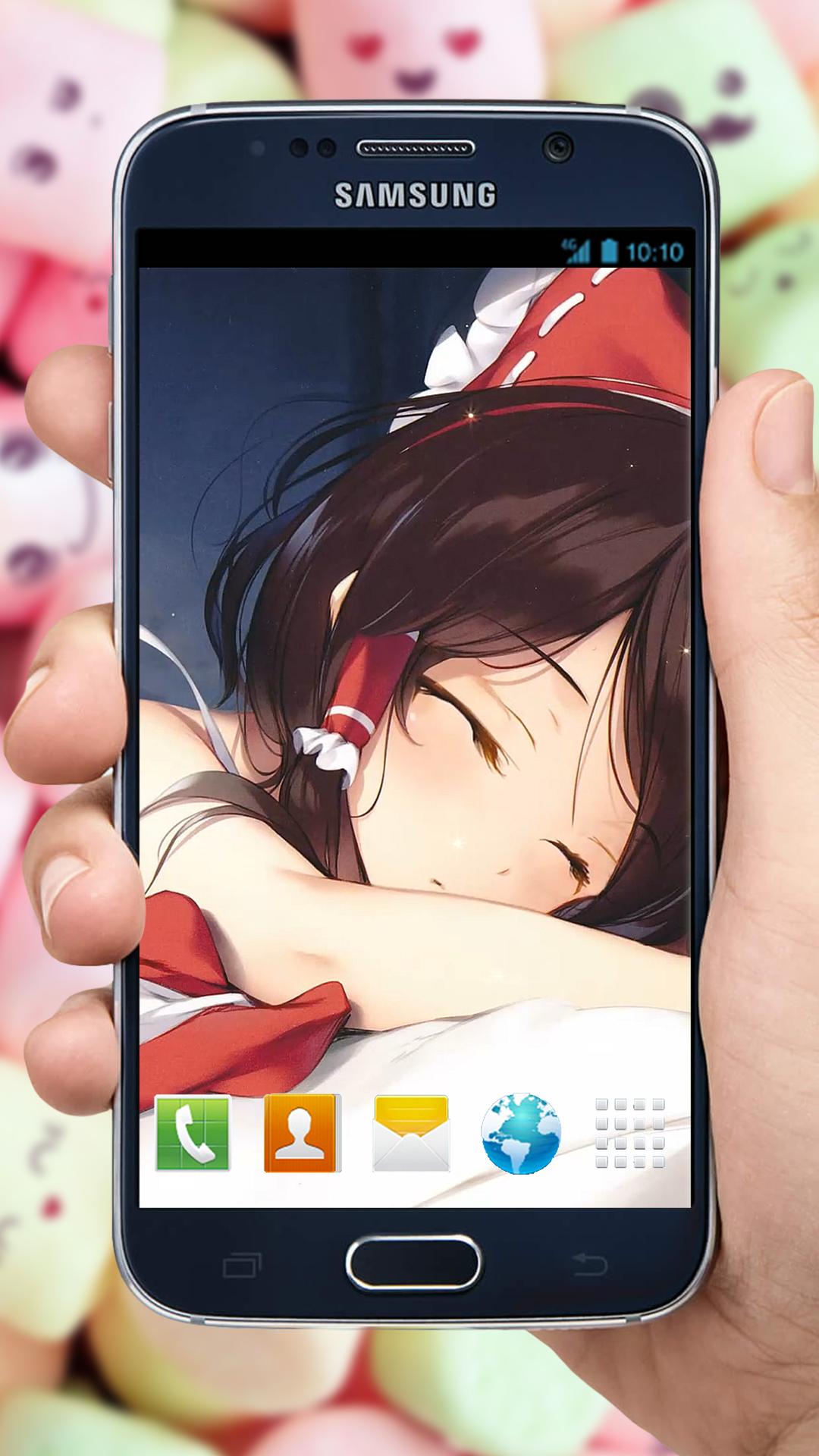 Android 用の Fan Anime Live Wallpaper Of Reimu Hakurei 博麗 霊夢 Apk をダウンロード
