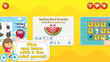 Fancy Fruit Vocabulary Game gönderen