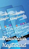 Mountain Keyboard Theme captura de pantalla 2