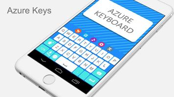 Azure Keyboard Theme ảnh chụp màn hình 1