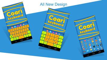 Coari Fancy Keyboard Theme постер