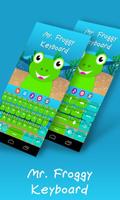 Mr. Froggy Keyboard Theme syot layar 2