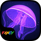 Jelly Fish FancyKeyboard Theme icône