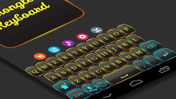 Passion Glow Keyboard Theme Affiche