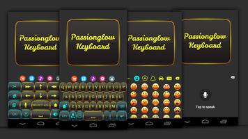 Passion Glow Keyboard Theme screenshot 1