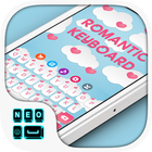 Romantic Keyboard Theme icône