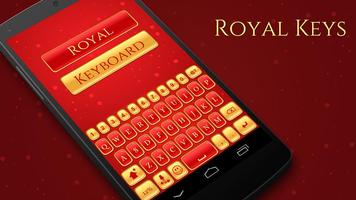 Royal Keyboard Theme Cartaz
