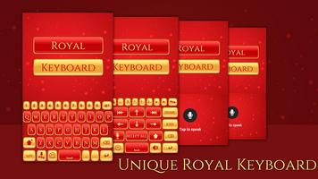 برنامه‌نما Royal Keyboard Theme عکس از صفحه