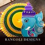 Latest Rangoli designs Zeichen