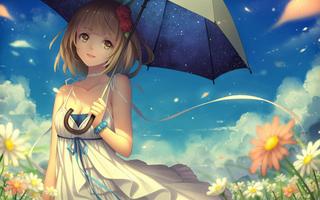Anime Girls Wallpapers and Images Affiche