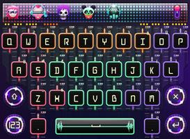 Music for FancyKey Keyboard Plakat