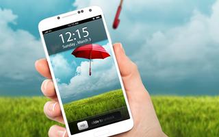 Red Umbrella Screenlock постер