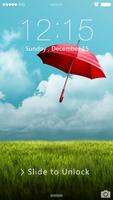 Red Umbrella Screenlock screenshot 2