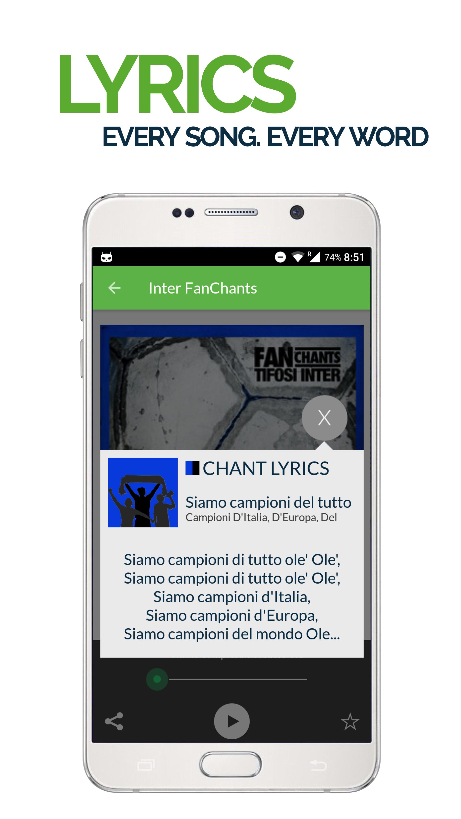 FanChants: Inter Fans Songs & Chants for Android - APK Download