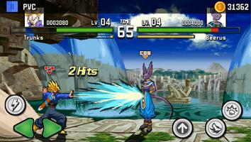 Saiyan Tournament: God Warriors Dragon Z captura de pantalla 3