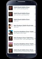 Kabhi Khushi Kabhie Gham Songs اسکرین شاٹ 3