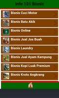 Info 101 Bisnis Affiche