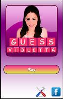 iVioletta Cartoon Guess Affiche